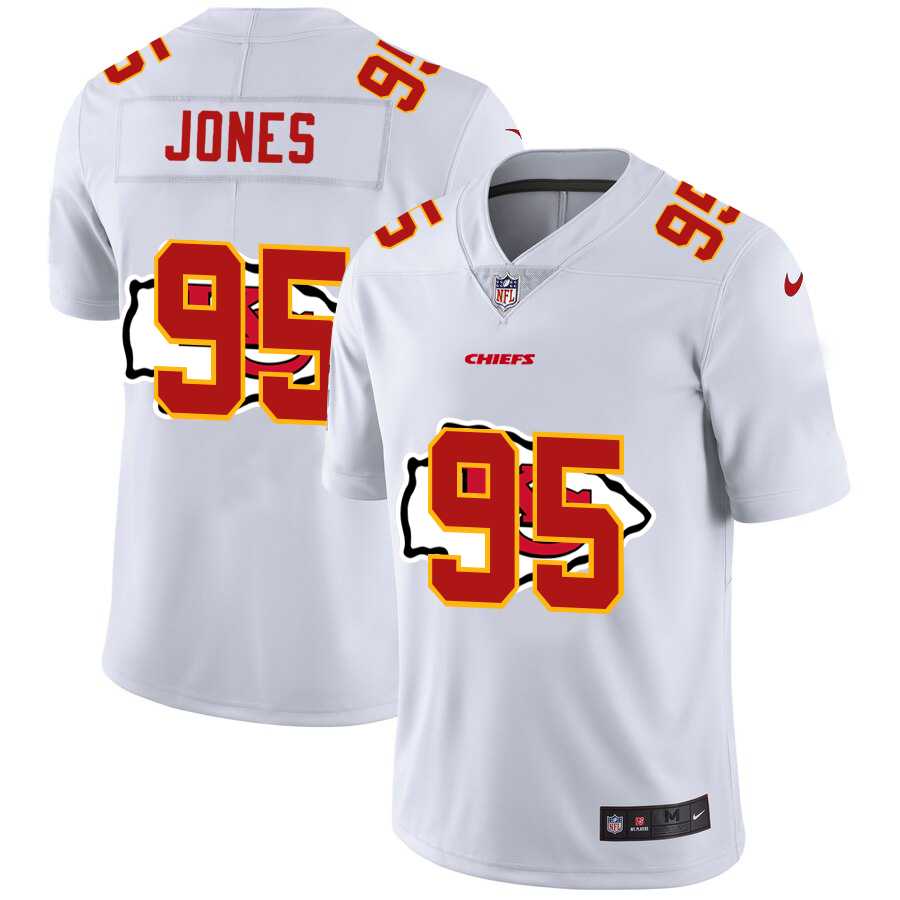 Nike Chiefs 95 Chris Jones White Shadow Logo Limited Jersey Yhua,We sell and wholesale Nike Chiefs 95 Chris Jones White Shadow Logo Limited Jersey Yhua on line form chian!